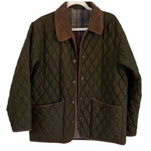 John Partridge Quilted Jacket Sz Medium